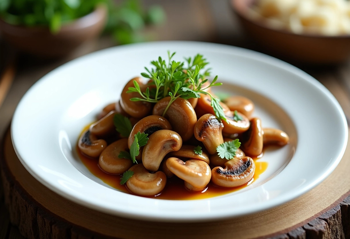 champignons chinois